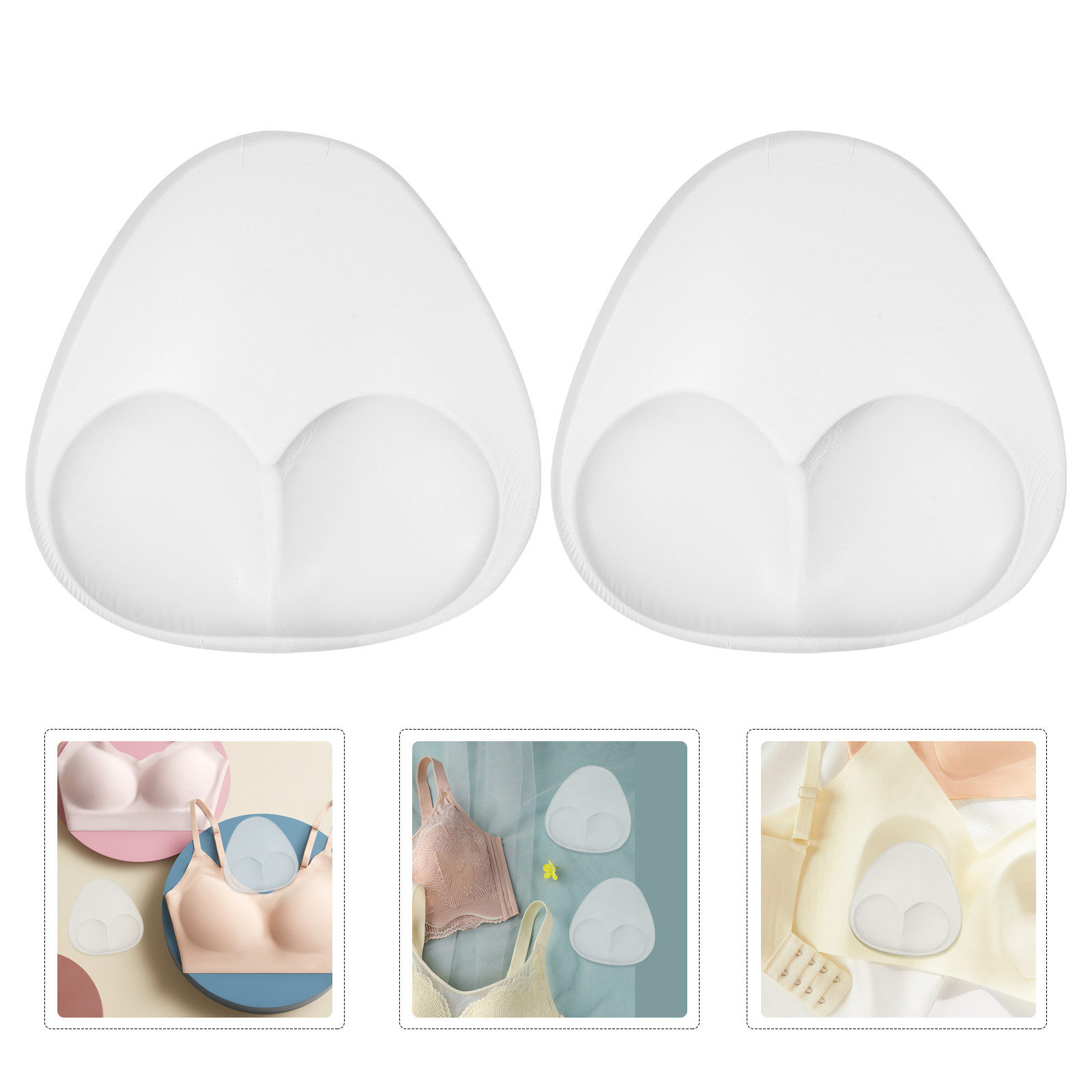 1Pair Invisible Silicone Bra P - Push Up Bra Padded ulasan dan harga