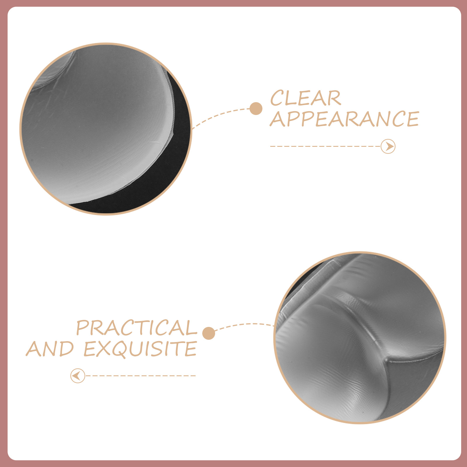 1Pair Invisible Silicone Bra P - Push Up Bra Padded ulasan dan harga