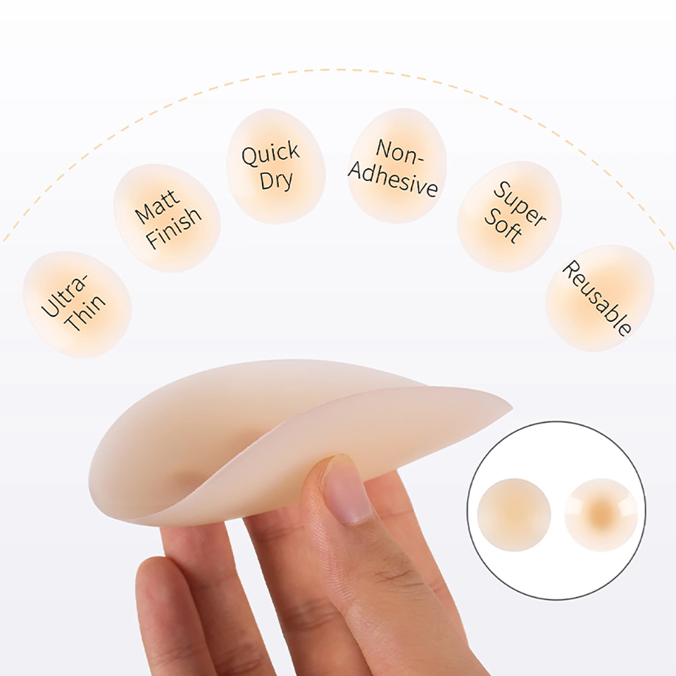 No Glue Self Adhesive Nipple C - Nipple Cover Pasties ulasan dan harga